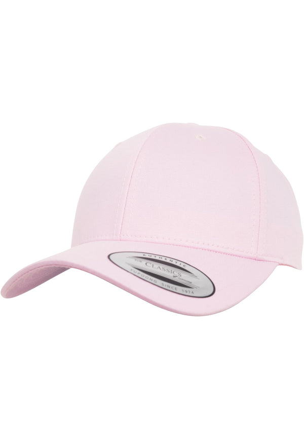 Cepure Yupoong Curved Classic Snapback pink