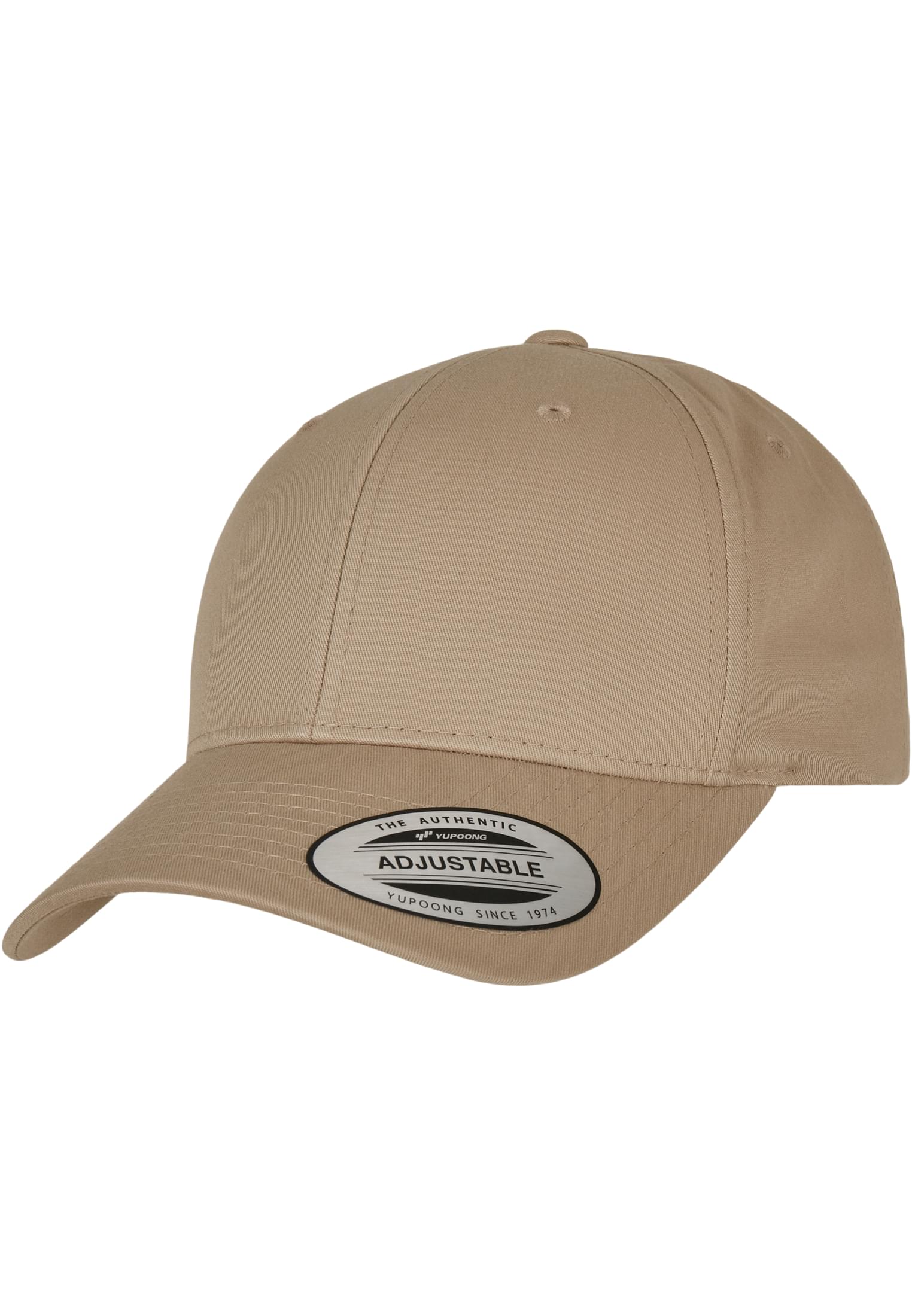 Cepure Yupoong Curved Classic Snapback khaki