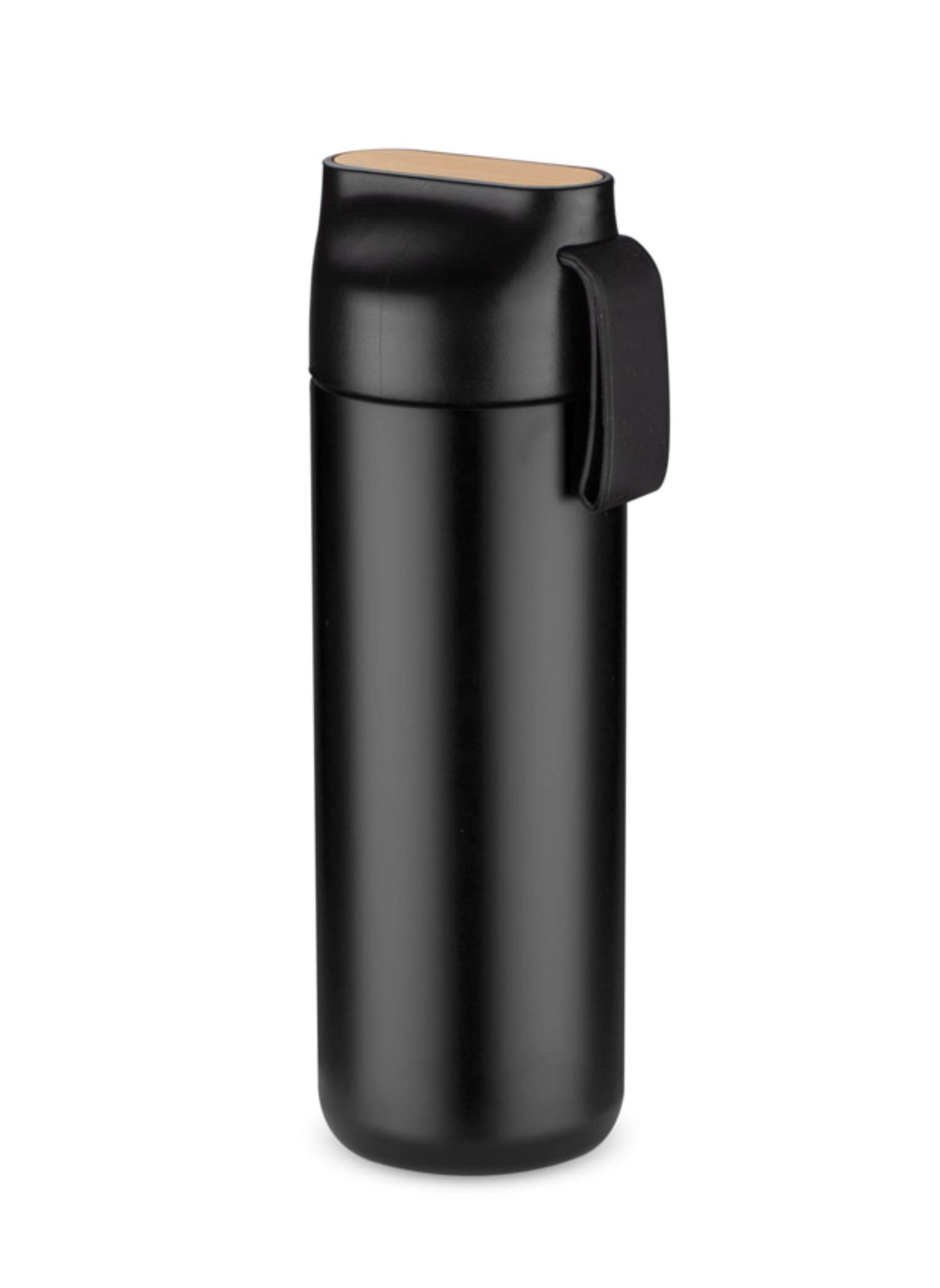 Ceļojumu termopudele ELSA 600 ml, melna