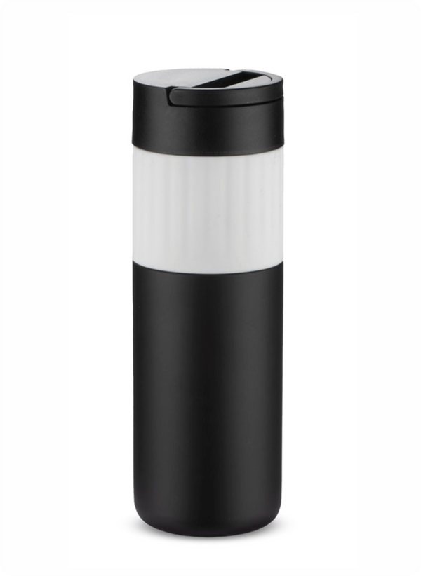 Vakuma pudele HOLDEN 500 ml, melna ar baltu