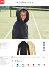Bērnu hūdijs PHOENIX KIDS