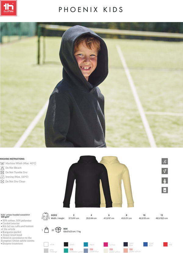 Bērnu hūdijs PHOENIX KIDS