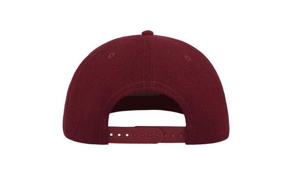 Cepure Snap five bordo krāsā