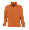 Flīša jaka North men orange