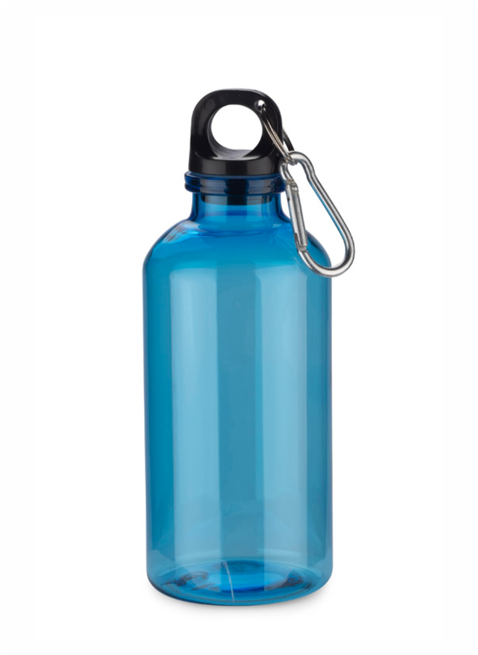 Pārstrādātas plastmasas ūdens pudele TINKA 400 ml, zila