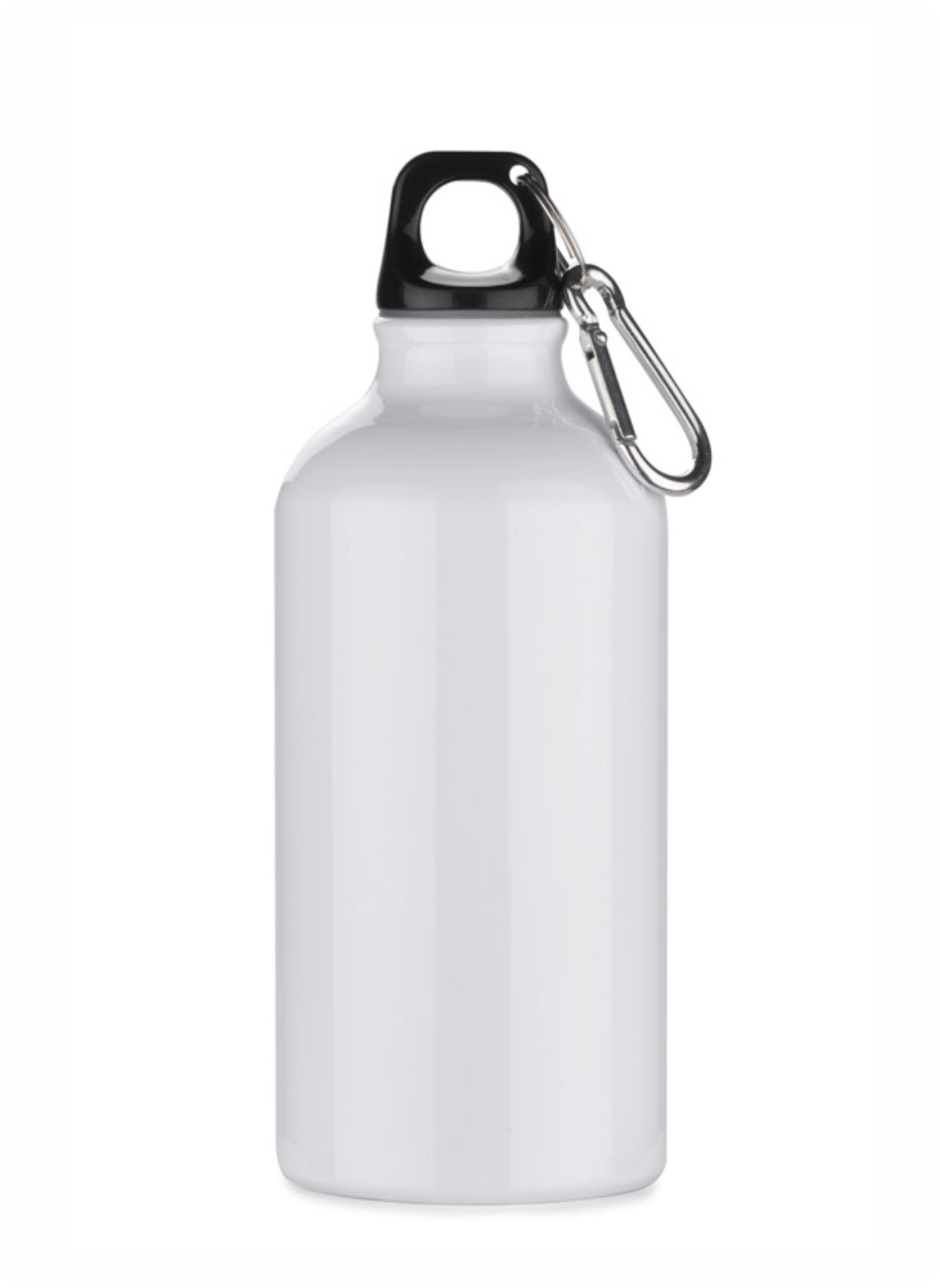 Alumīnija ūdens pudele TREKO 500 ml, balta