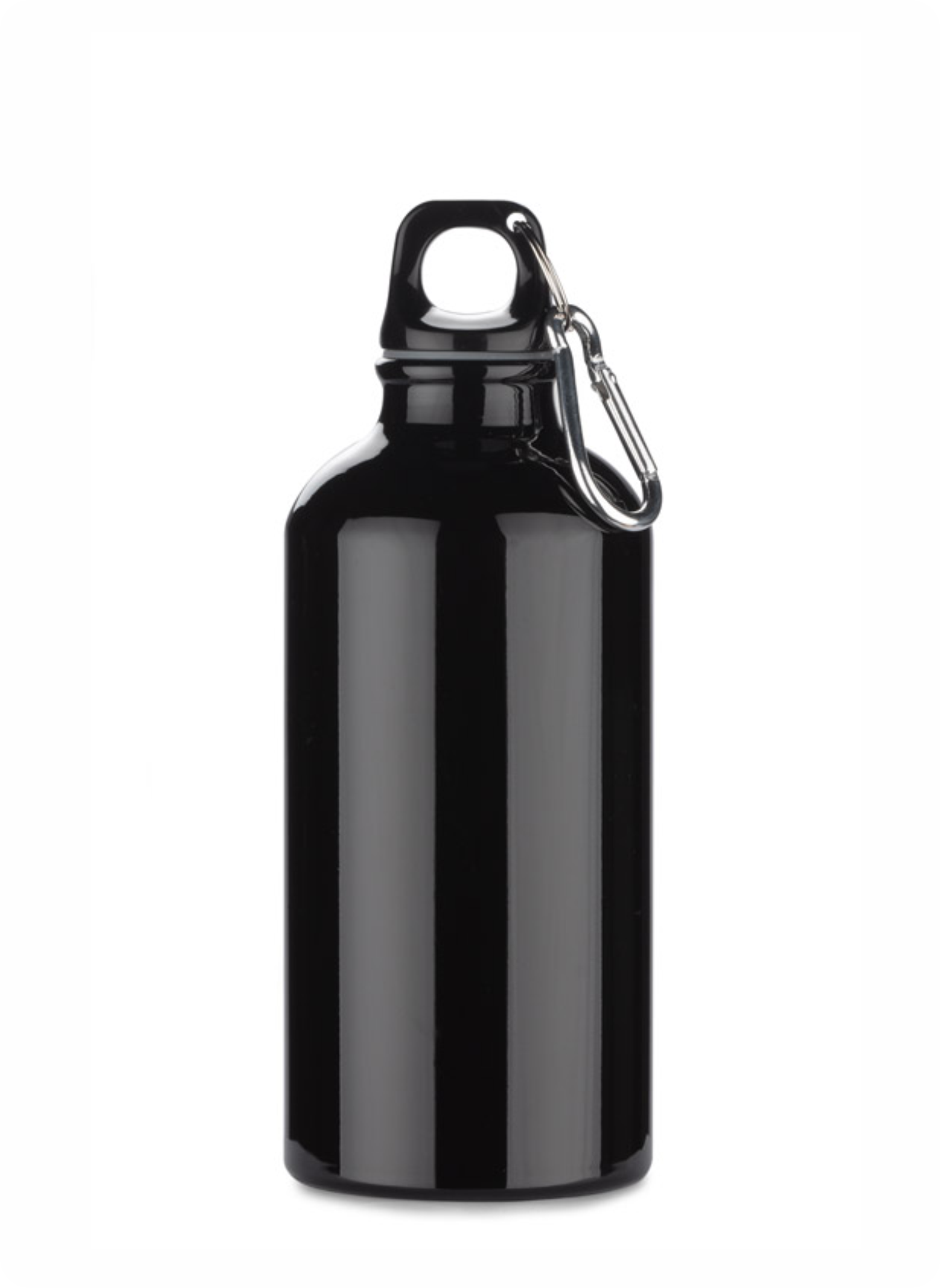 Alumīnija ūdens pudele TREKO 500 ml, melna