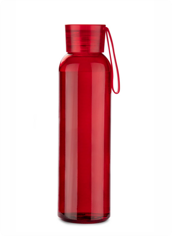 Stikla ūdens pudele VERRE 500 ml, sarkana