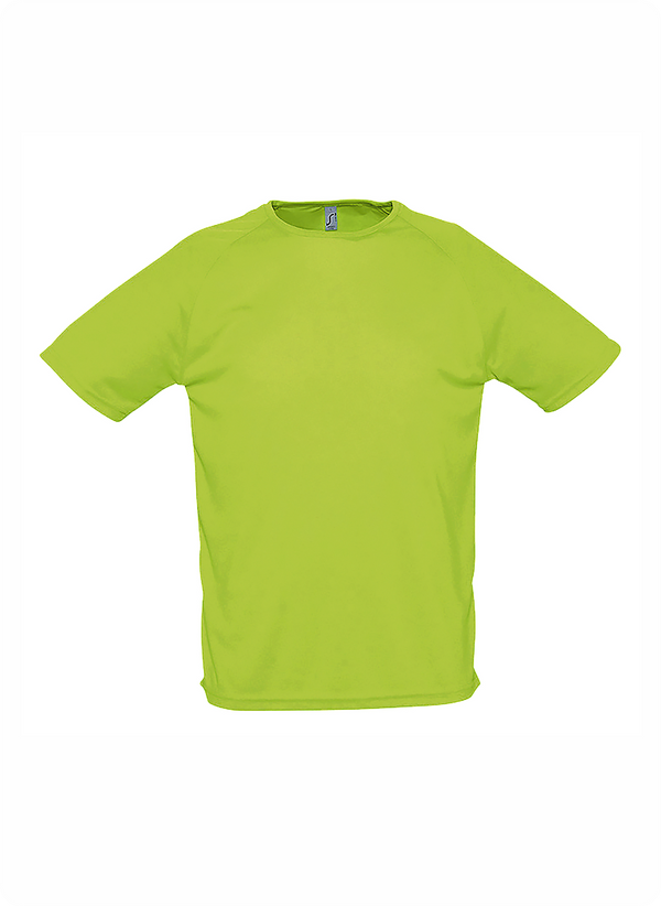 Sporty vīriešu sporta t-krekls apple green