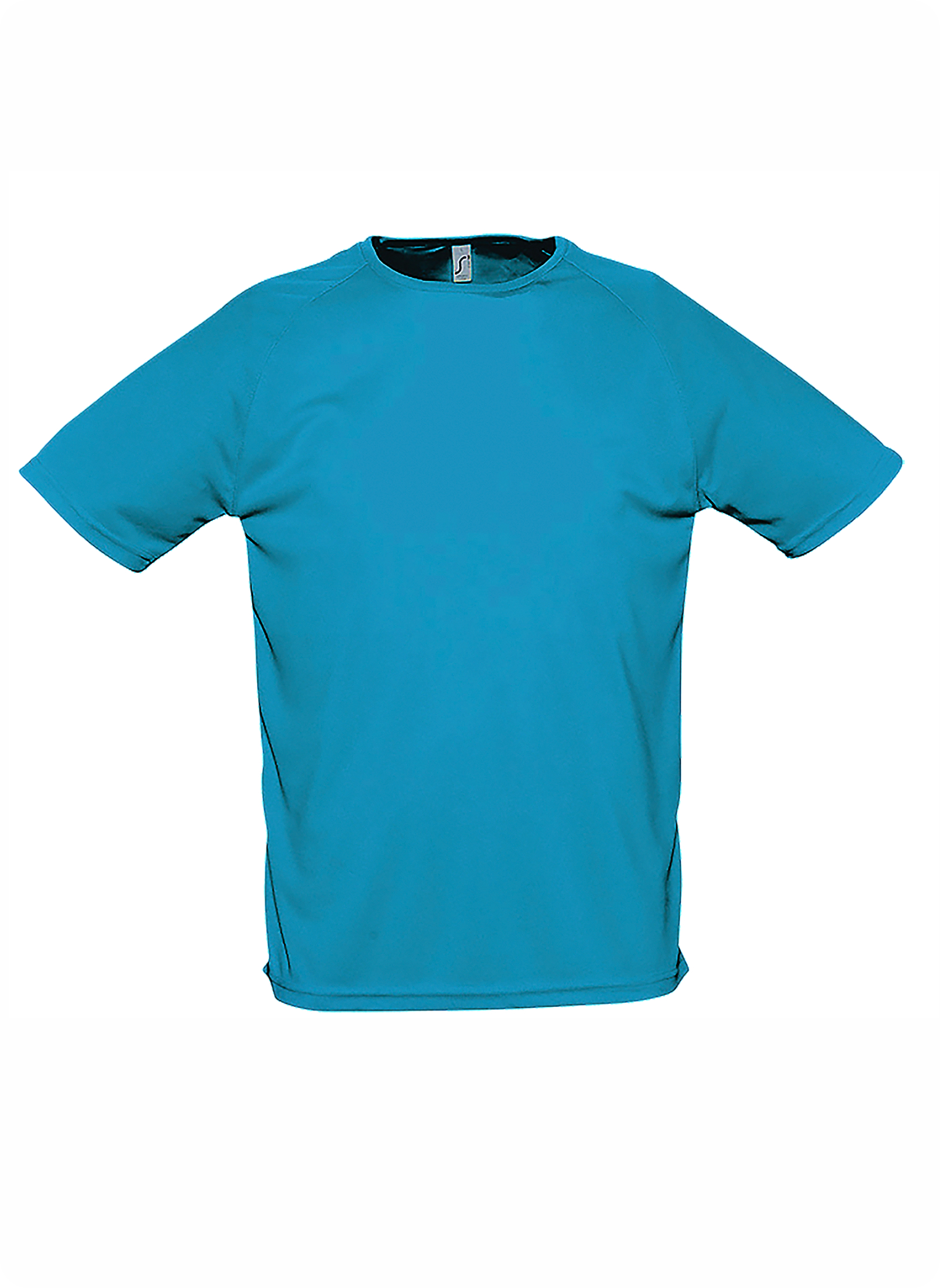 Sporty vīriešu sporta t-krekls aqua