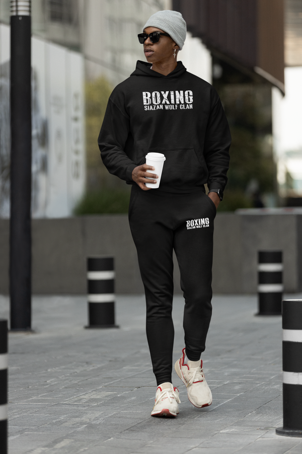 Hoodie boxing ar izšuvumu
