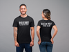 Boxing t-krekls melns sporta auduma