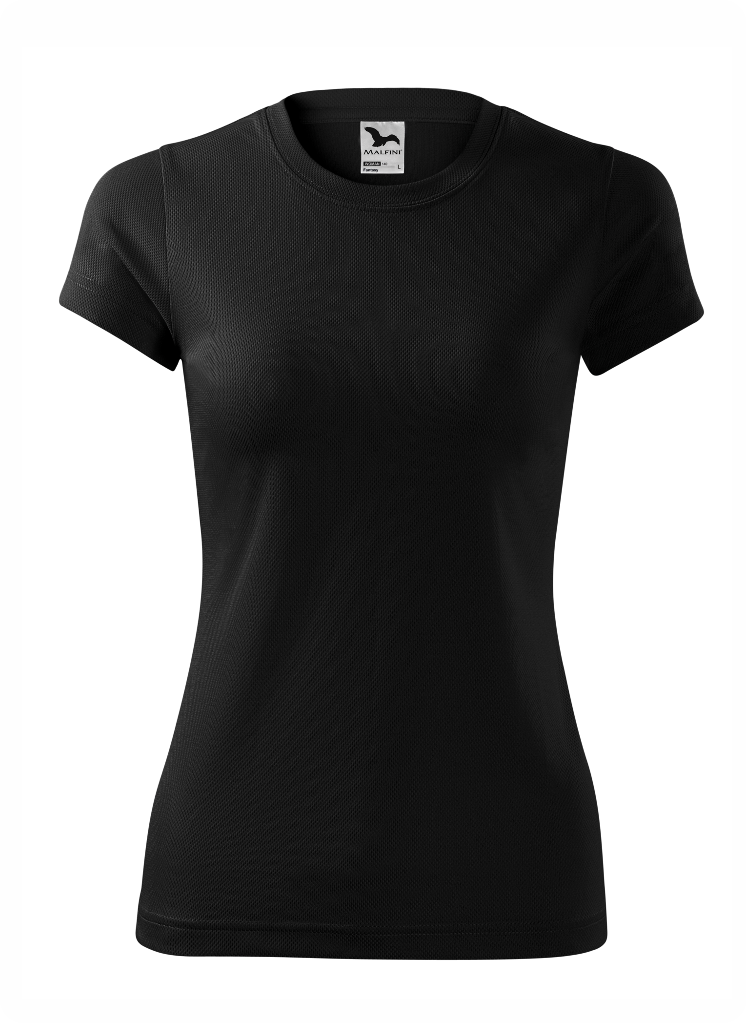 Fantasy women black sporta t-krekls
