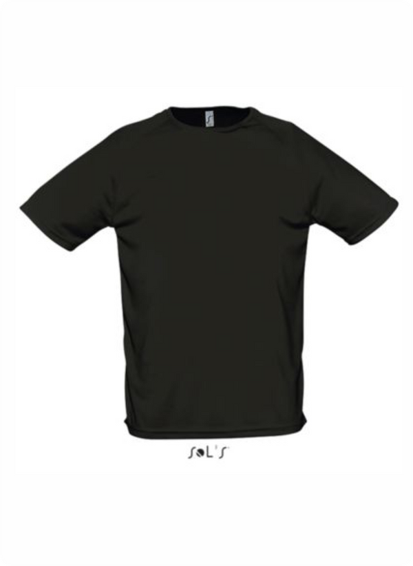 Sporty bērnu sporta t-krekls black