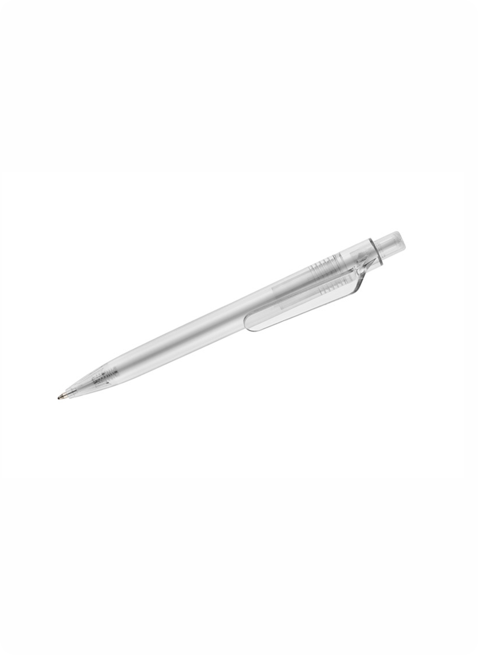Ball pen ERPET, caurspīdīga