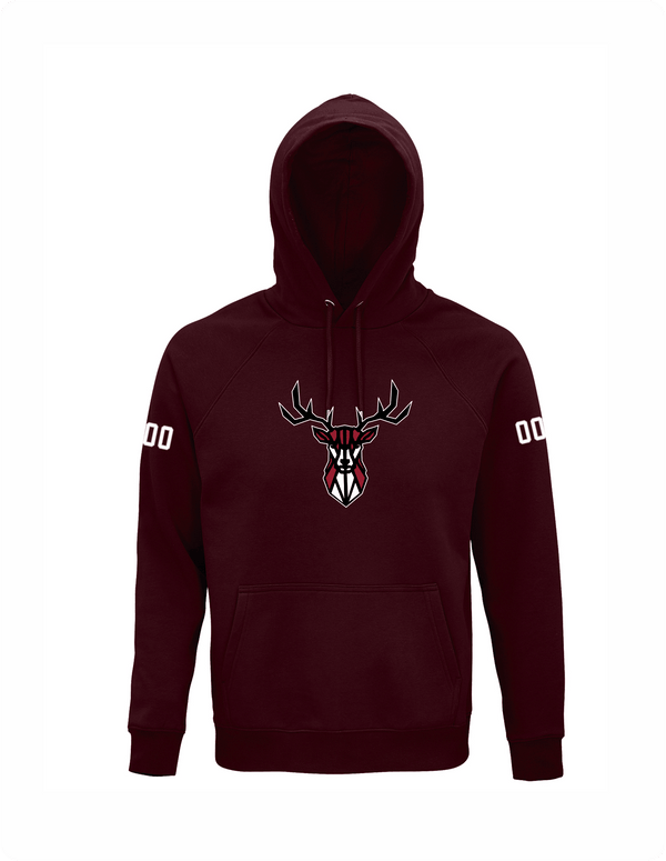 HK Sēļi hoodie bordo