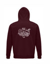 HK Sēļi hoodie bordo