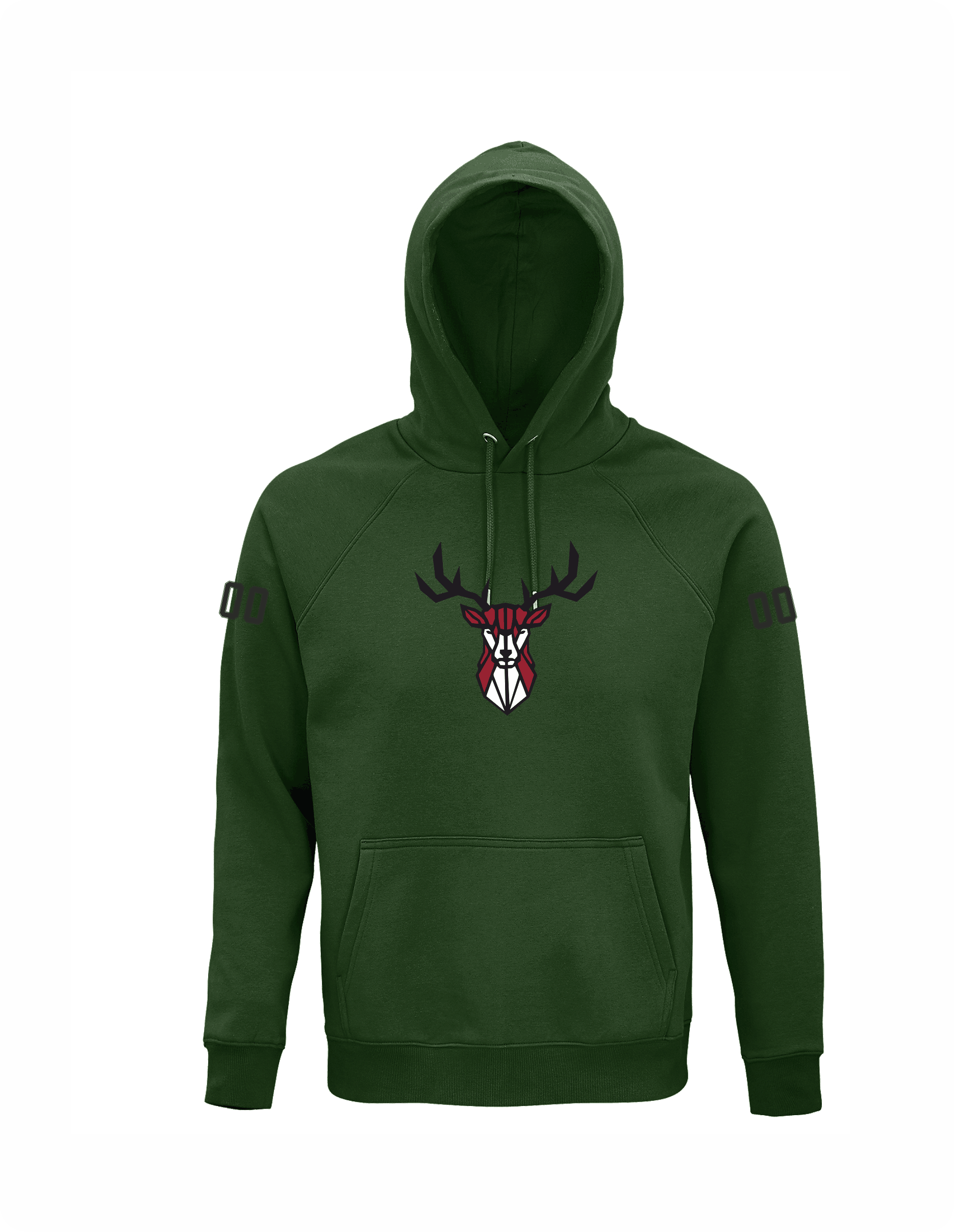 HK Sēļi hoodie bottle green