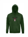 HK Sēļi hoodie bottle green