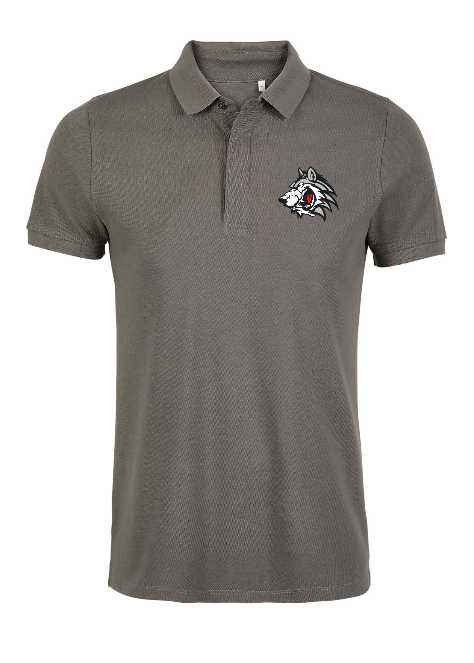 Ice wolves Polo krekls ar izšuvumu