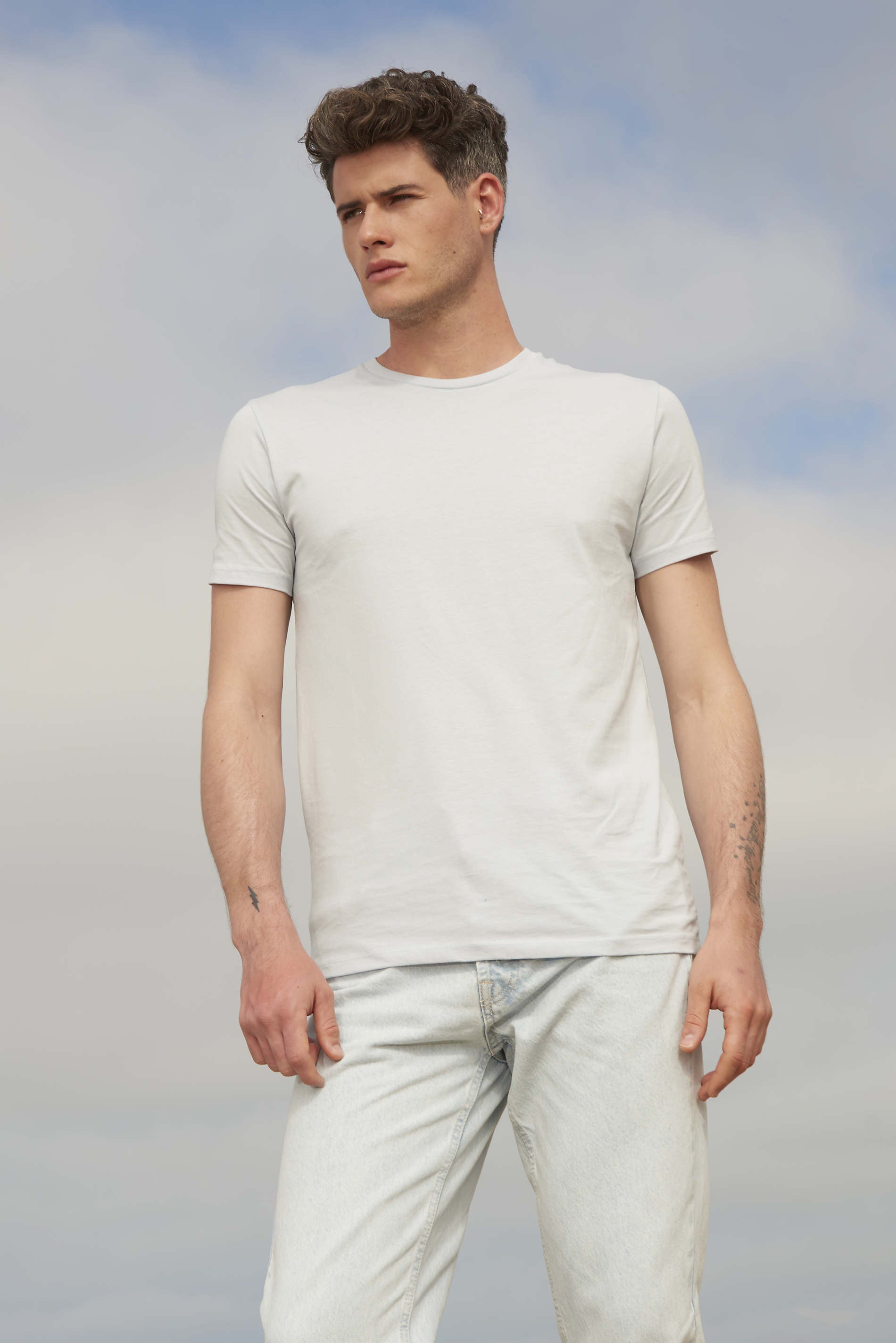 Vīriešu t-krekls MARTIN MEN white - www.printworks.lv