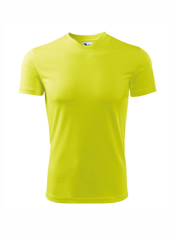 Fantasy bērnu sporta t-krekls neon yellow