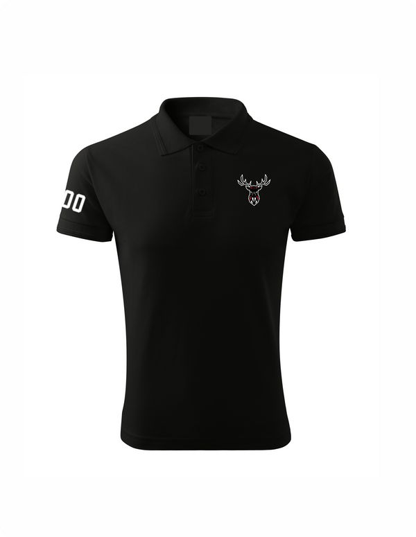HK Sēli polo krekls ar izšuvumu melns