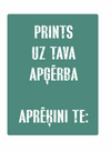 Apdruka uz tava apģērba