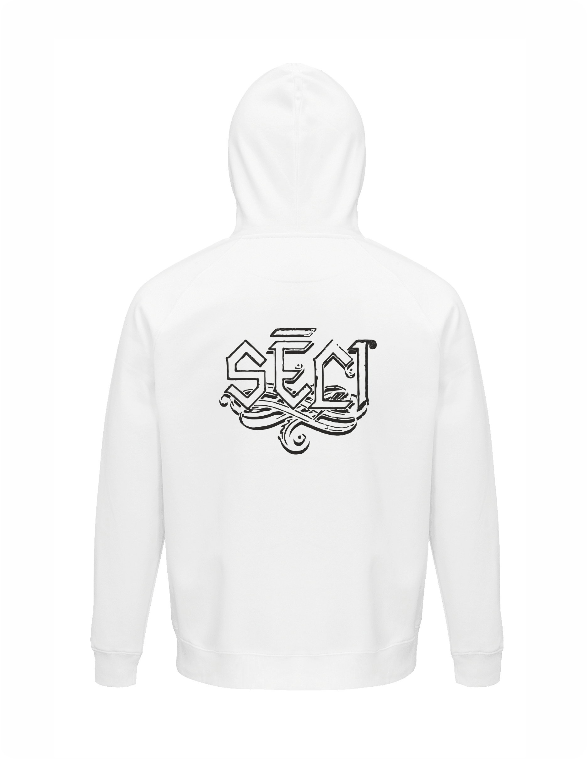 HK Sēļi hoodie balts