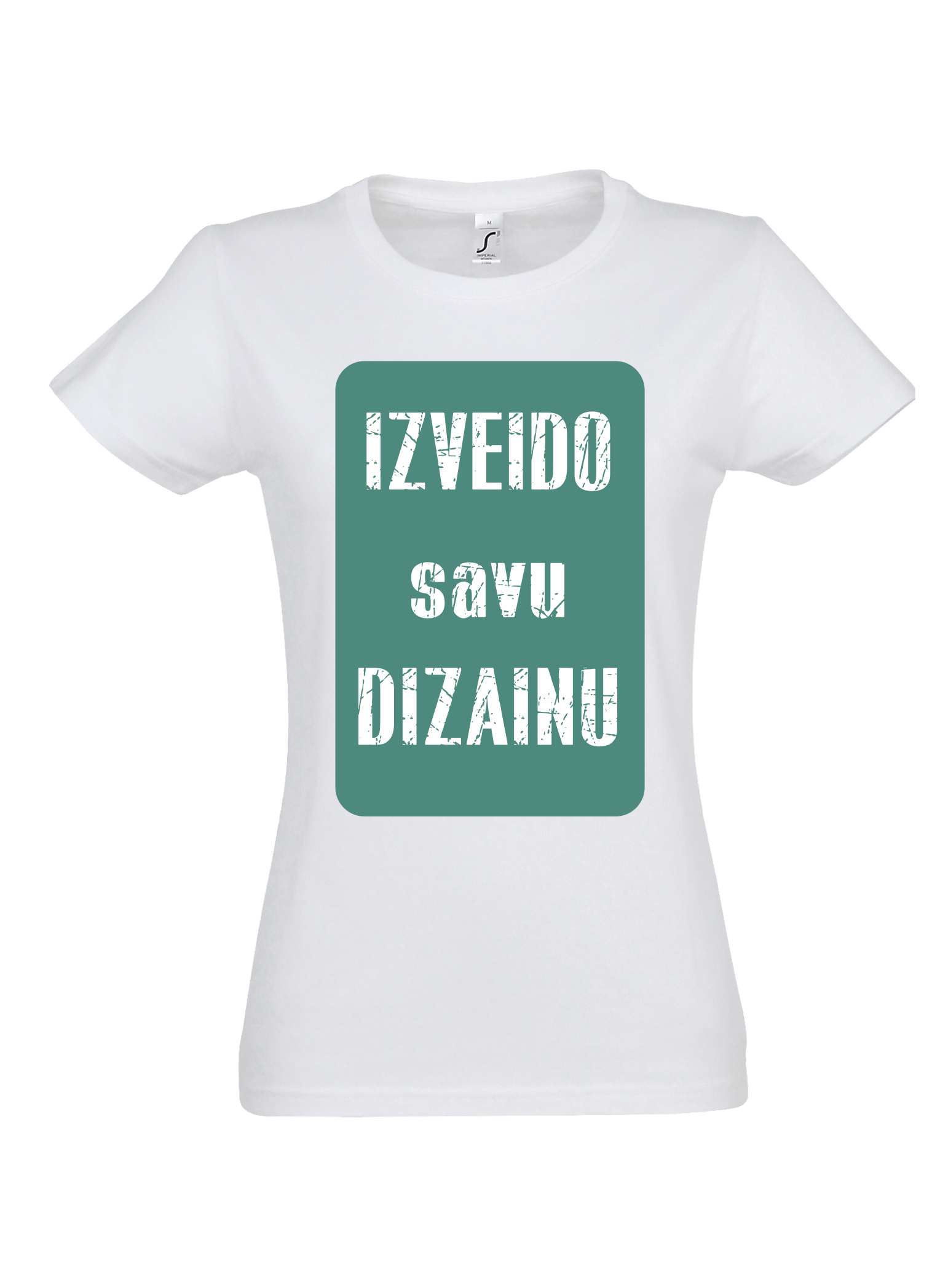 Sieviešu t-krekls ar apdruku