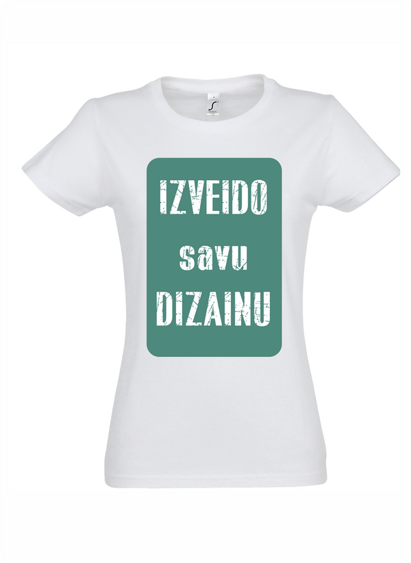 Sieviešu t-krekls ar apdruku
