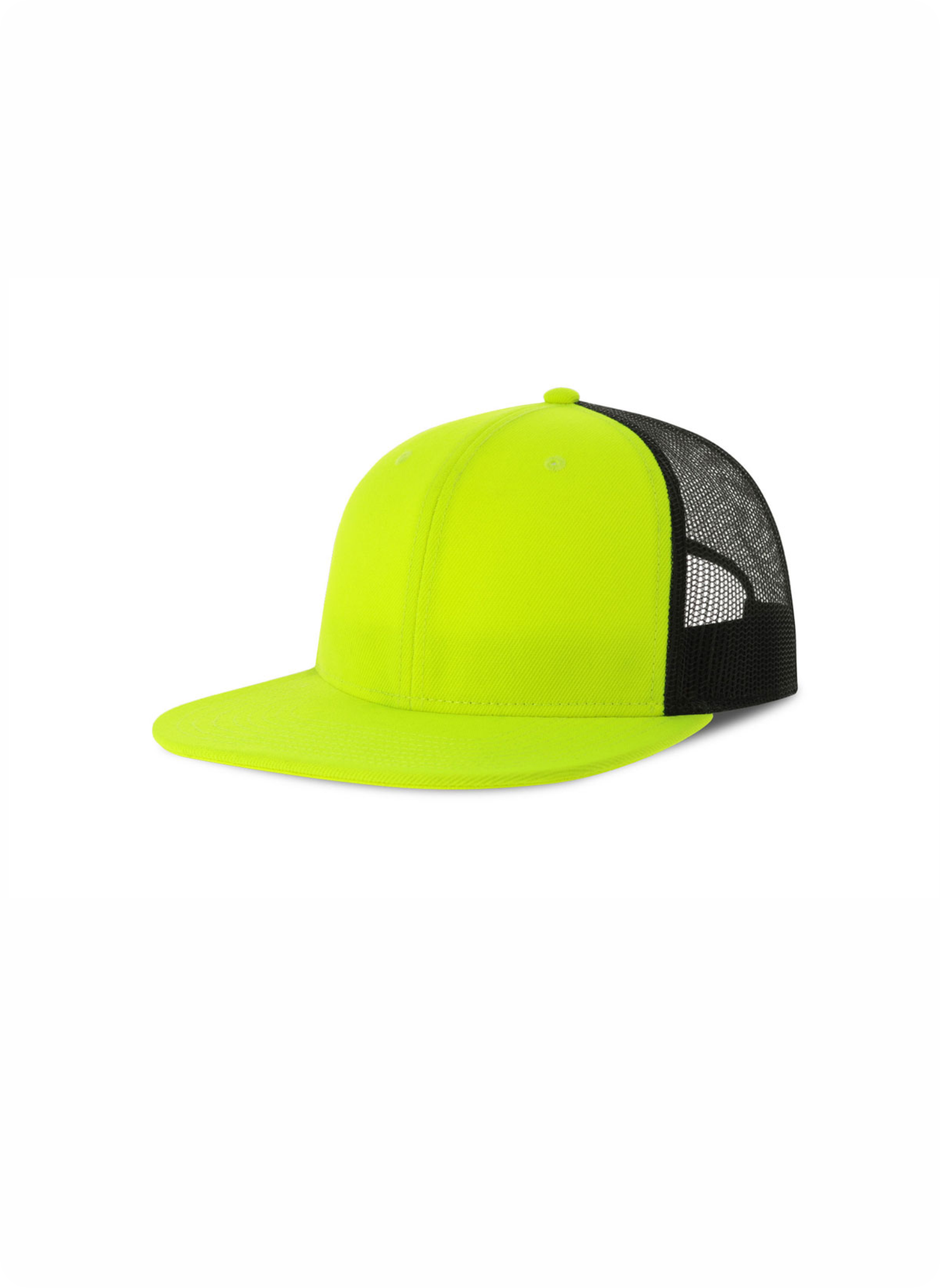 Cepure Snap mesh neon dzeltēnā krāsā