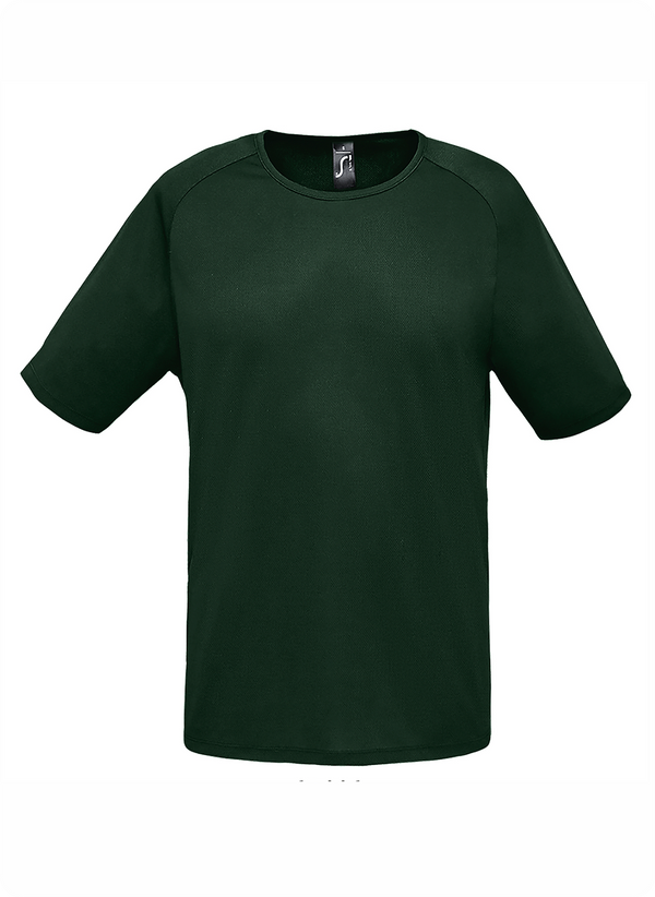 Sporty vīriešu sporta t-krekls forest green