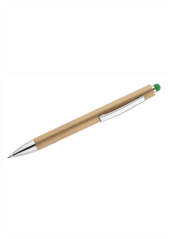 Bamboo touch pen TUSO, ar zaļu uzgali