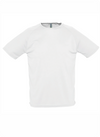 Sporty vīriešu sporta t-krekls white