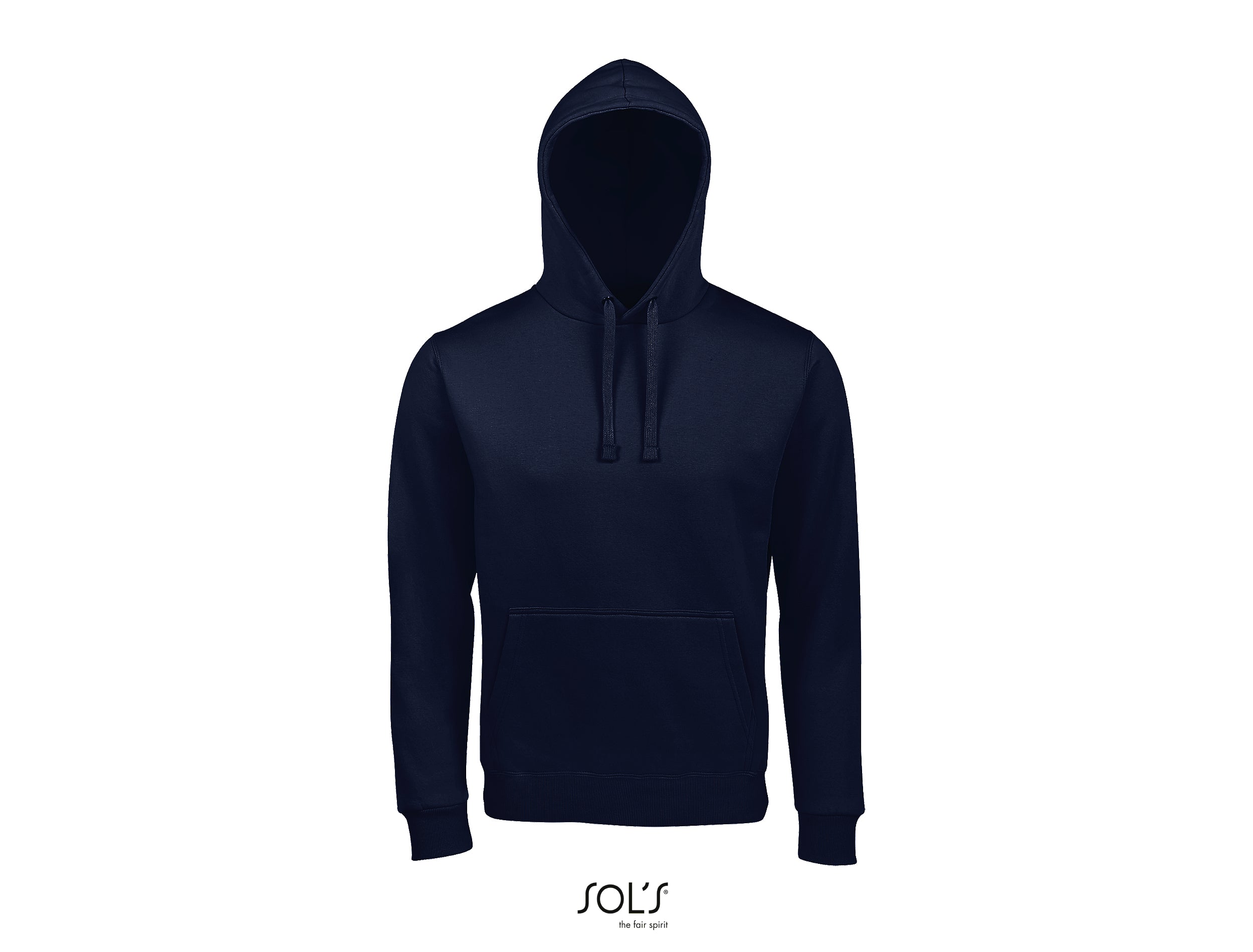 Hoodie tumši zils pieaugušo - www.printworks.lv