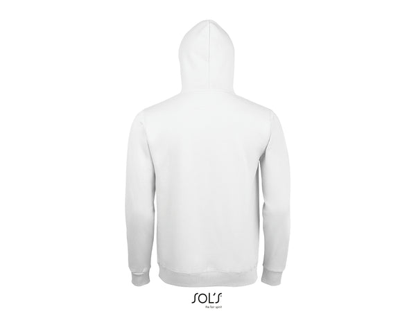 Hoodie balts pieaugušo - www.printworks.lv