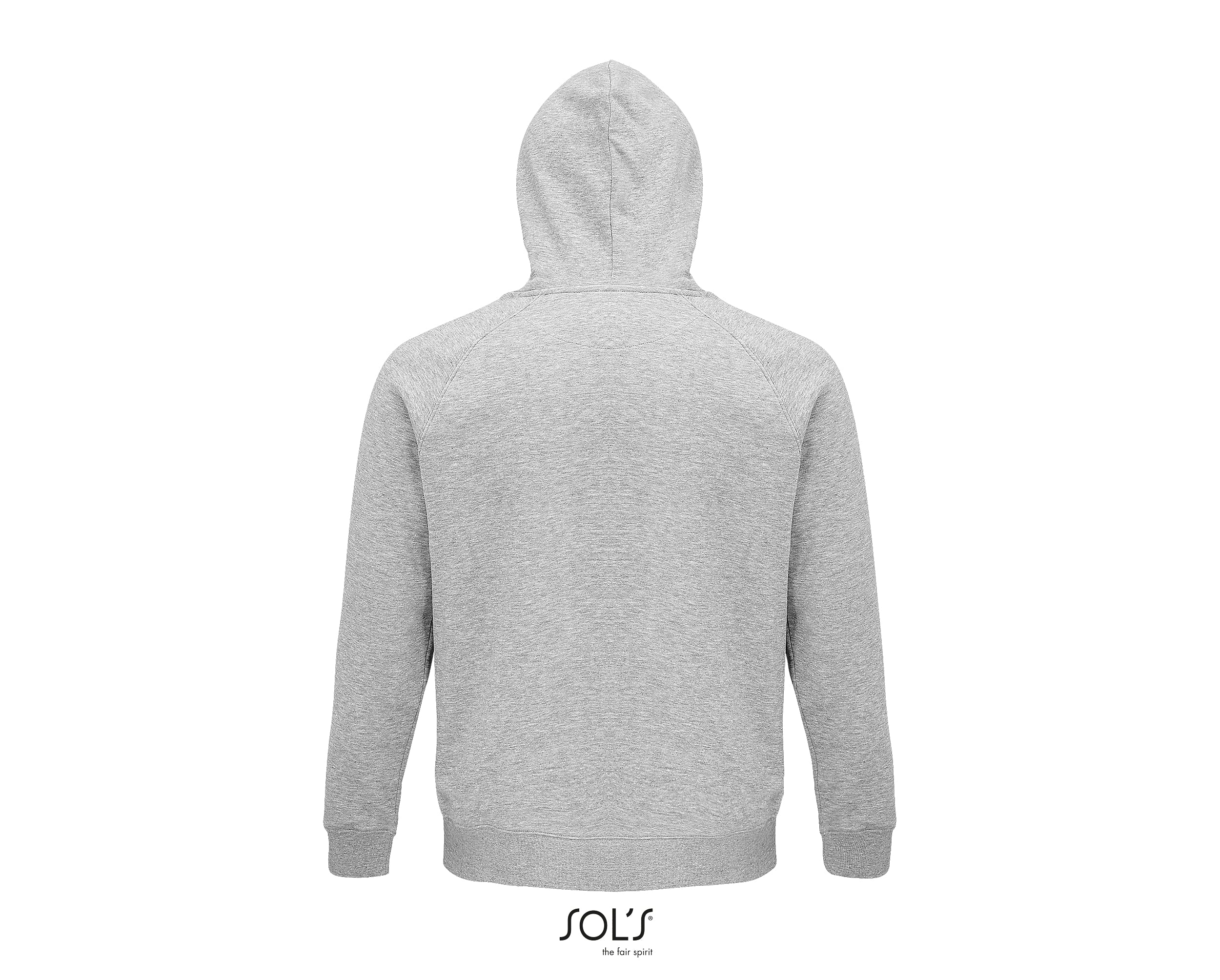 Hoodie unisex pelekā krāsā - www.printworks.lv