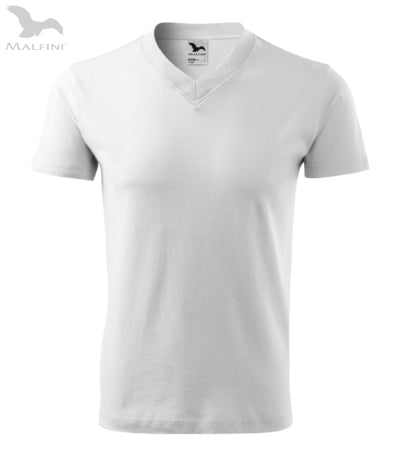 Unisex T-krekls V-neck 102 white