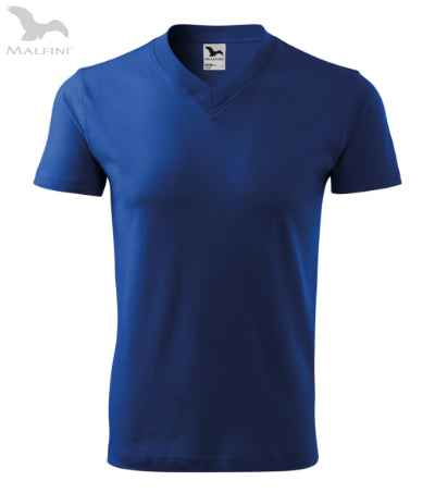 Unisex T-krekls V-neck 102 royal blue
