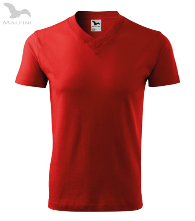 Unisex T-krekls V-neck 102 red