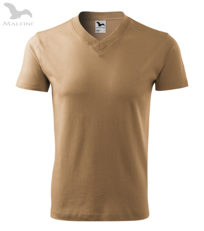 Unisex T-krekls V-neck 102 sand