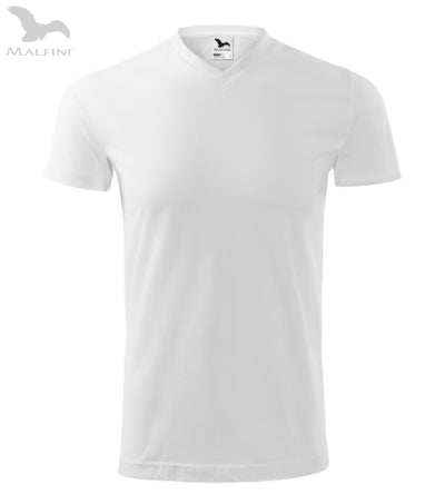 Unisex T-krekls Heavy V-neck 111 white