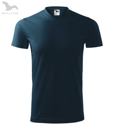 Unisex T-krekls Heavy V-neck 111 navy blue