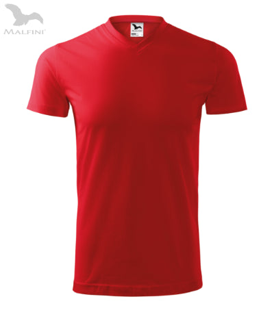 Unisex T-krekls Heavy V-neck 111 red