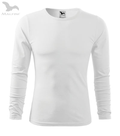 Vīriešu T-krekls ar garām piedurknēm Fit-T LS white