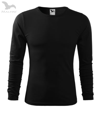 Vīriešu T-krekls ar garām piedurknēm Fit-T LS black