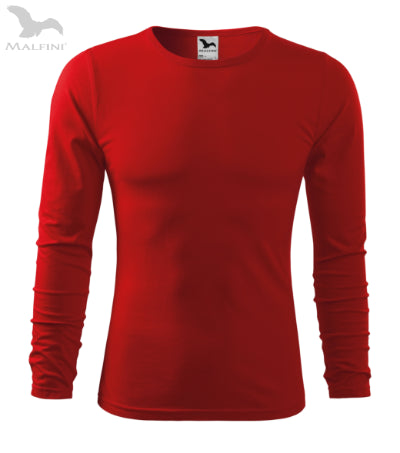 Vīriešu T-krekls ar garām piedurknēm Fit-T LS red