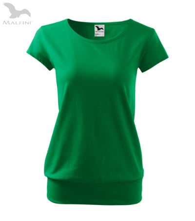 Sieviešu T-krekls City 120 kelly green