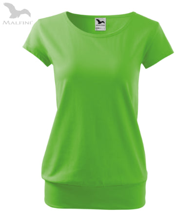 Sieviešu T-krekls City 120 apple green